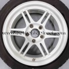 JDM Sparco Viper R White 16" Wheel and Tire Set 